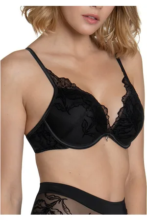 Lisca Relleno Sujetador push-up multi-posición Impresionante negra para mujer