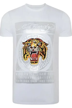 ED HARDY Tops y Camisetas Tile-roar t-shirt para hombre