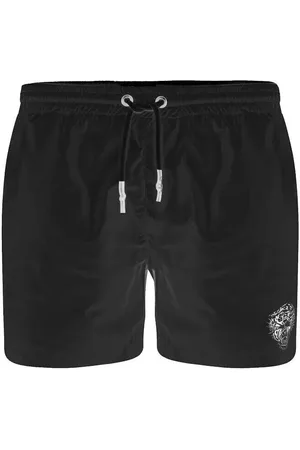 ED HARDY Bañador Roar-head swim short black para hombre