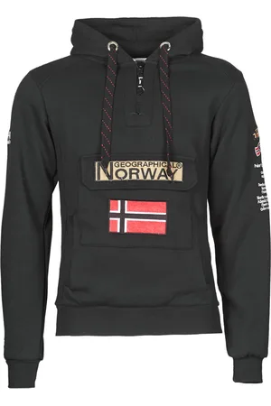 Geographical Norway GYMCLASS Men - Sudadera De Bolsillo Canguro para Hombre  - Sudadera con Logo para Hombre - Sudadera con Capucha De Manga Larga -  Sudadera Sport Regulier (Rojo S): : Moda