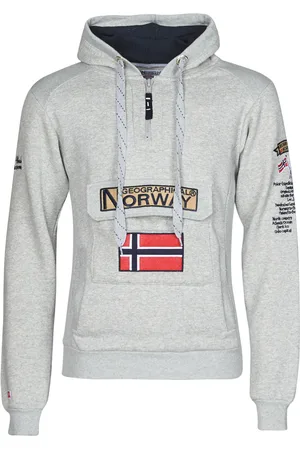 Geographical Norway GYMCLASS Men - Sudadera De Bolsillo Canguro para Hombre  - Sudadera con Logo para Hombre - Sudadera con Capucha De Manga Larga -  Sudadera Sport Regulier (Marina S): : Moda
