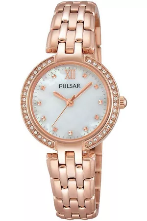 Pulsar Relojes - Reloj analógico PH8168X1, Quartz, 28mm, 3ATM para mujer