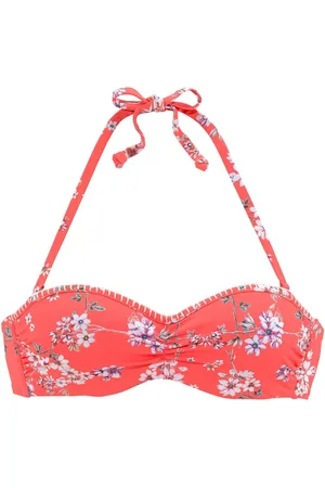 Lascana Bañador Traje de baño con aros Ditsy para mujer