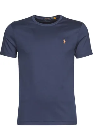 Ralph Lauren Camiseta T-SHIRT AJUSTE COL ROND EN PIMA COTON LOGO PONY PLAYER MULTICOLO para hombre