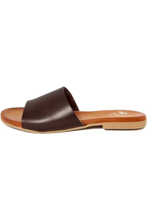 ALISSA Sandalias S507_MARRONE para mujer