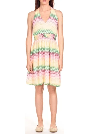 VERO MODA Vestidos robe MIAMI Barriolée Multicolore para mujer