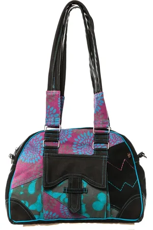 Bamboo Bolso Sac à main Miami GN-145 Bleu/Violet para mujer