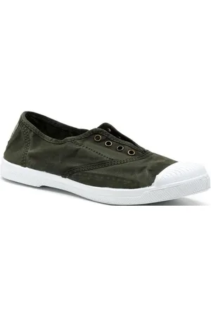 Natural World Alpargatas 102E - Khaki para mujer