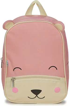 Citrouille et Compagnie Mochila BEAR PINK para niño