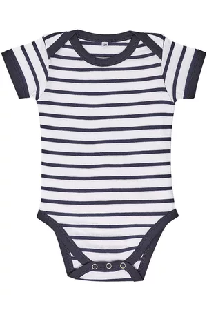Sols Camiseta Body bebé a rayas-100% algodón peinado Ringspun para niño