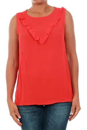 Jacqueline De Yong TOP LENCERO MUJER 15233143 Rosa - textil Camisetas sin  mangas Mujer 19,99 €