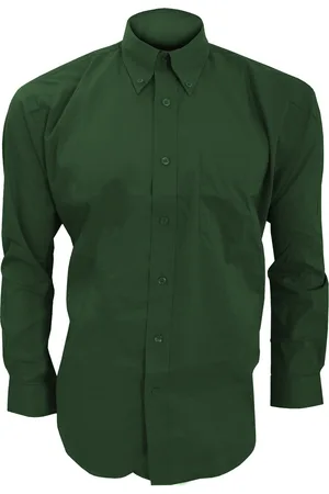 Kustom Camisa manga larga KK105 para hombre