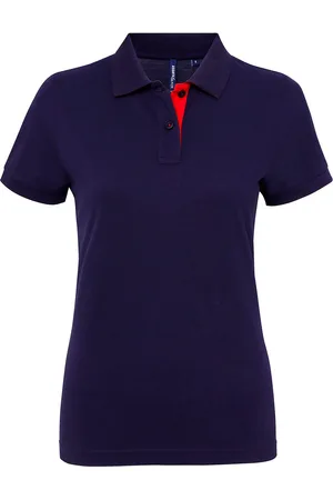 Asquith &amp; Fox Polo Contrast para mujer