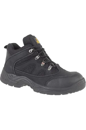 Amblers Botas FS151 BLACK MID BOOT SB-P para mujer