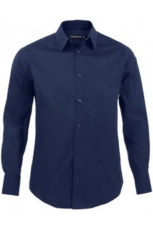 Sols Camisa manga larga Brighton para hombre