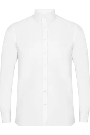 Henbury Camisa manga larga HB512 para hombre