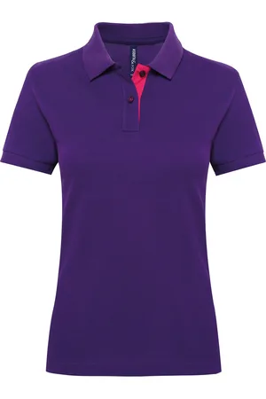 Asquith &amp; Fox Polo Contrast para mujer