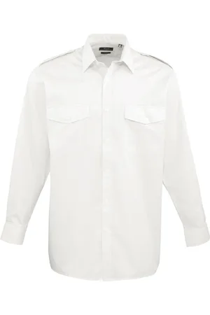 Premier Camisa manga larga PR210 para hombre