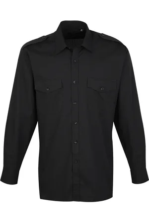Premier Camisa manga larga PR210 para hombre