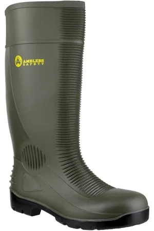 Amblers Zapatillas deporte FS99 Safety Green Wellingtons para hombre