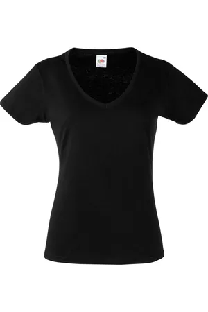 Fruit Of The Loom Camiseta manga larga Valueweight para mujer