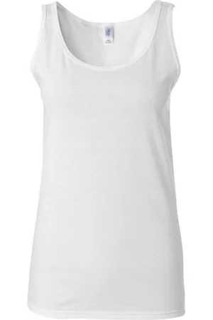 Gildan Camiseta tirantes 64200L para mujer