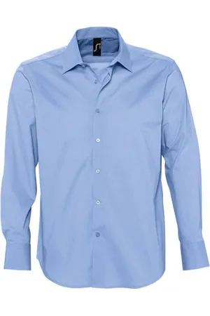 Sols Camisa manga larga Brighton para hombre