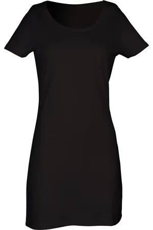 Skinni Fit Vestidos Scoop Neck para mujer