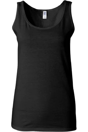 Gildan Camiseta tirantes 64200L para mujer