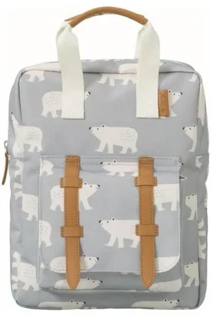 Fresk Mochila Polar Bear Mini Backpack - Grey para niño