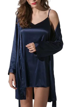 Luna Pijama Kimono de raso Prestige Spendida para mujer