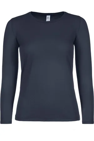 B and C Camiseta manga larga E150 para mujer