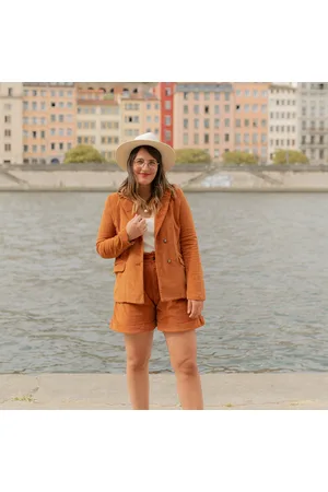 Celeste Chaqueta SASSAFRAS para mujer