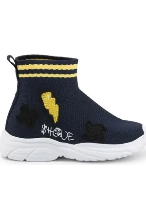 SHONE Deportivas Moda 1601-005 - Navy/Yellow para hombre