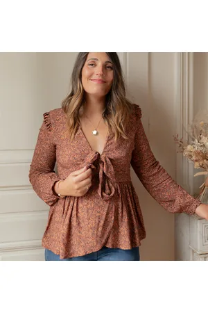 Celeste Blusa ROSSIGNOL para mujer
