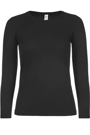 B and C Camiseta manga larga E150 para mujer