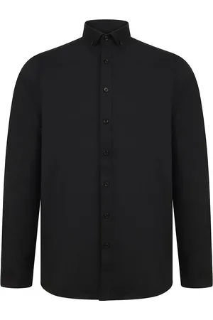 Henbury Camisa manga larga Modern para hombre