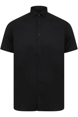 Henbury Camisa manga larga Modern para hombre