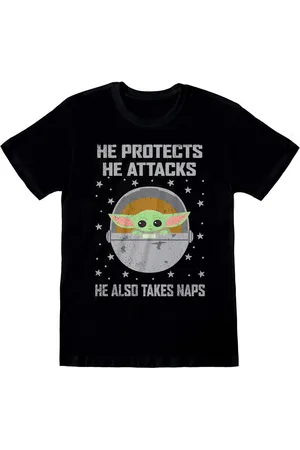 STAR WARS Camiseta manga larga Protects And Attacks para mujer