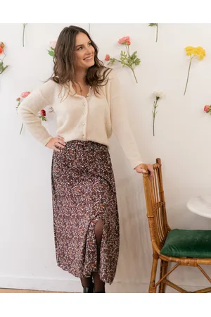 Celeste Falda CAMELIAS para mujer