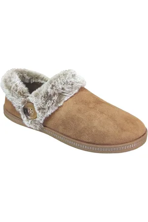 Skechers Pantuflas Cozy campfire fresh toast para mujer