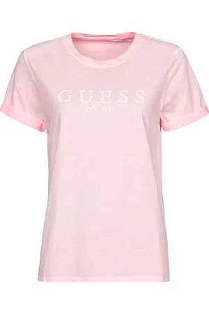 Guess Camiseta ES SS 1981 ROLL CUFF TEE para mujer