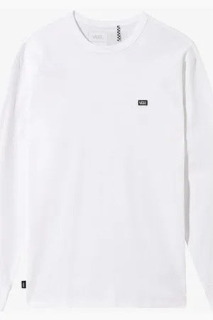 Vans Tops y Camisetas VN0A4TURWHT1 MN OFF THE WALL CLASSIC LS-WHITE para hombre