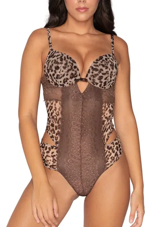Luna Body Super push-up body Leopard Splendida para mujer
