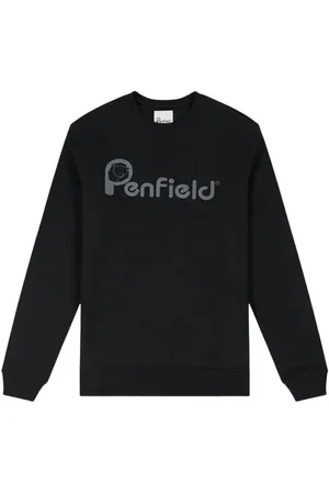 Penfield Jersey Sweatshirt Bear Chest Print para hombre