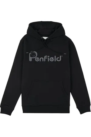 Penfield Jersey Sweatshirt à capuche Bear Chest Print para hombre