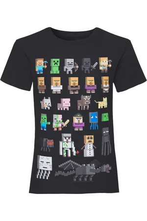 Minecraft Camiseta manga larga NS5909 para niña