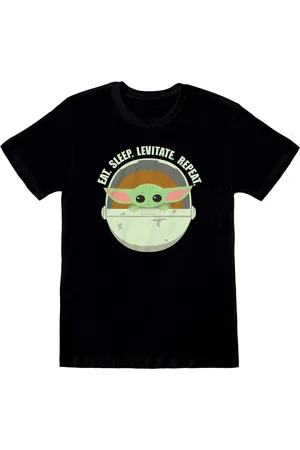 STAR WARS Camiseta manga larga Eat Sleep Levitate para mujer