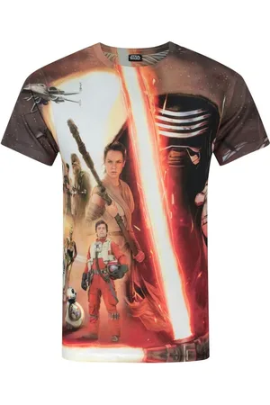 Disney Camiseta manga larga Heroes Villains para hombre