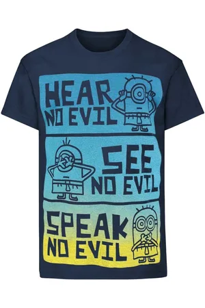 Minions Tops y Camisetas No Evil para niño